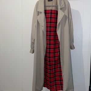 Flannel trench